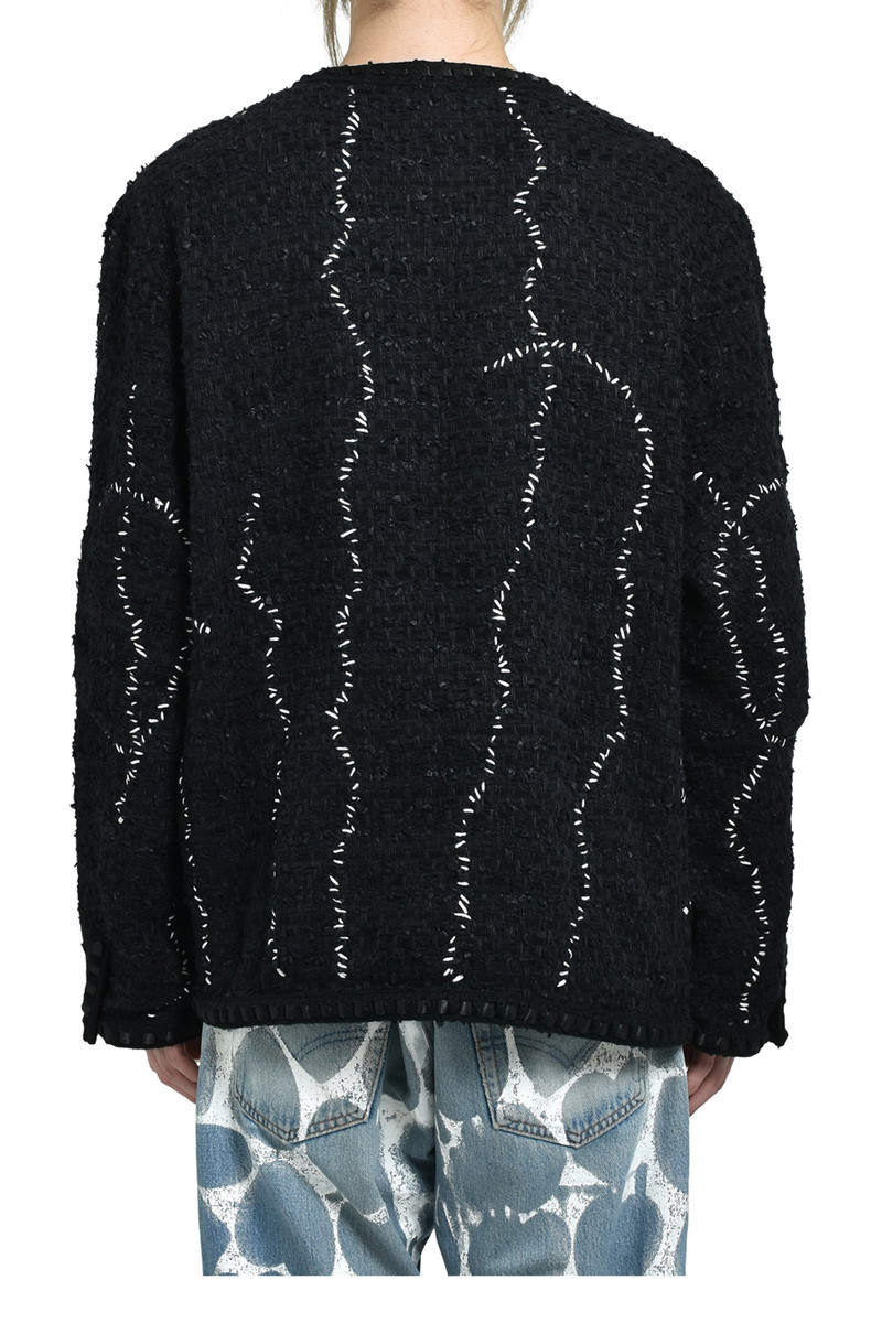 Readymade TWEED HOBO JACKET / BLK outlook