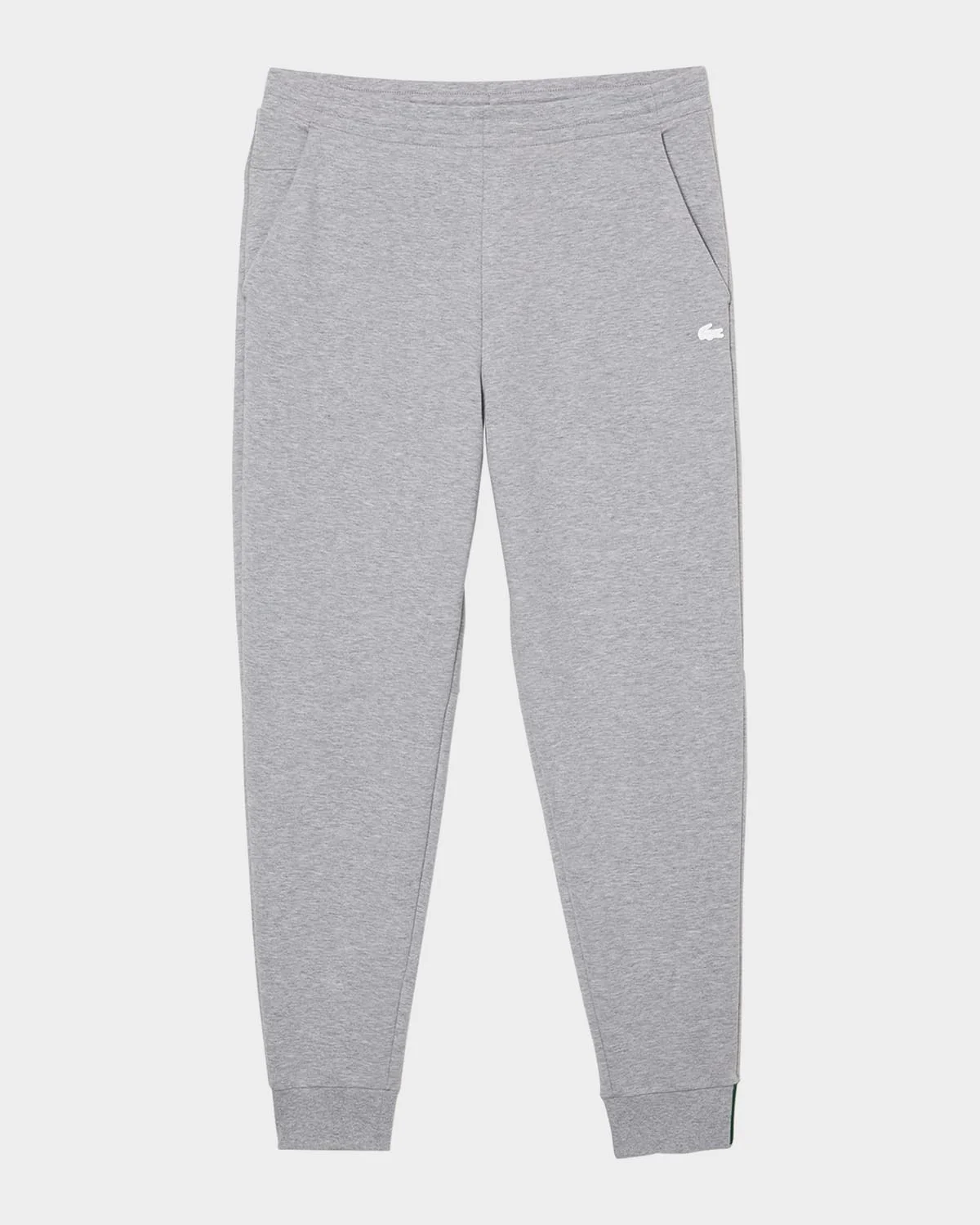 Men's Solid Active Double Face Slim Fit Joggers - 1