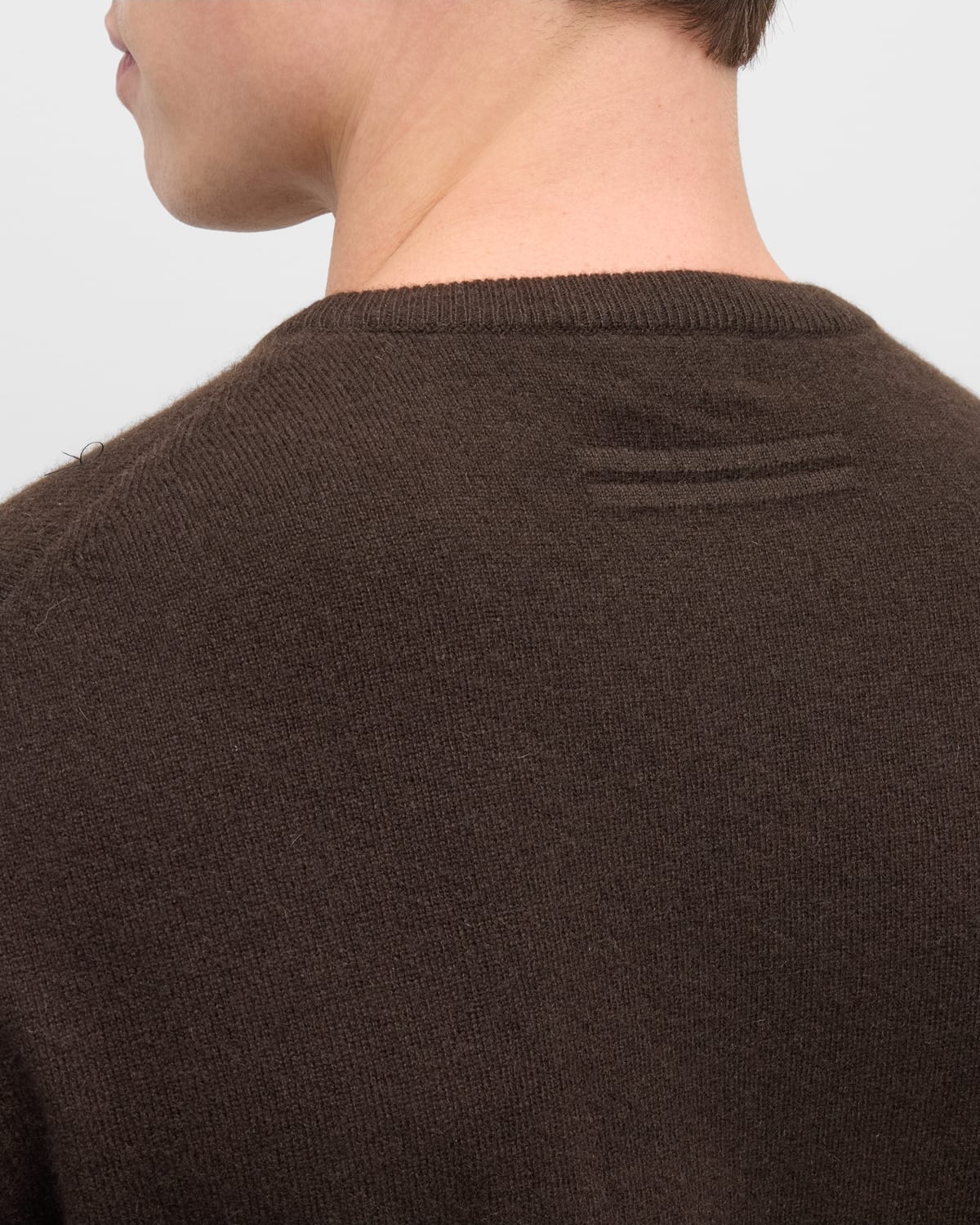 Men's Oasi Cashmere Crewneck Sweater - 5