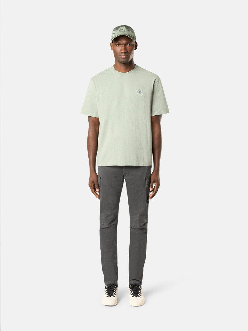 Stone Island 2100034 COMBED ORGANIC COTTON JERSEY outlook