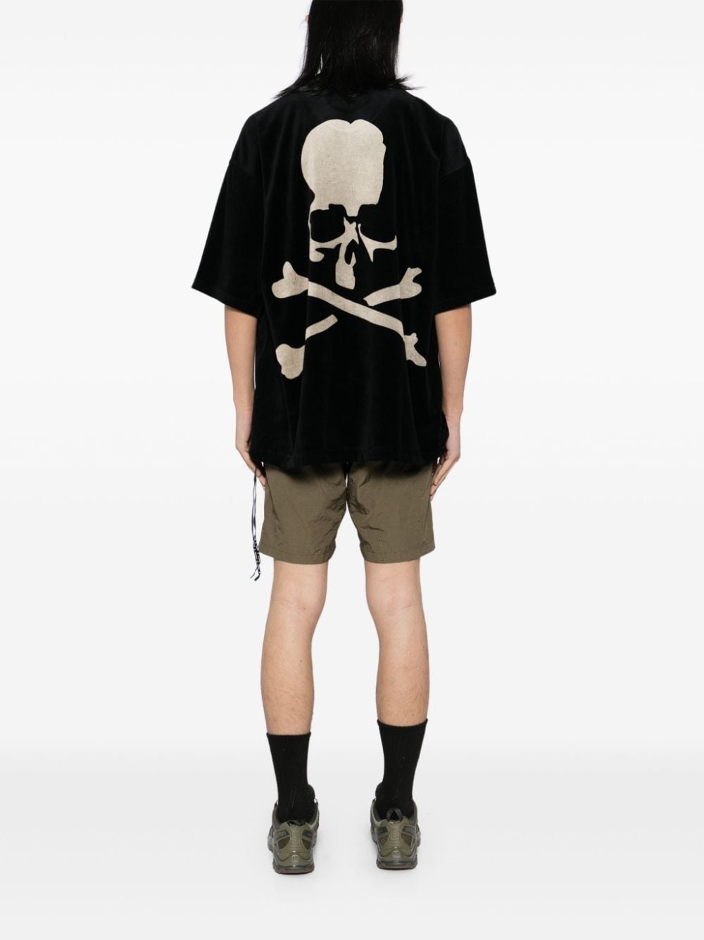 skull-print T-shirt - 2