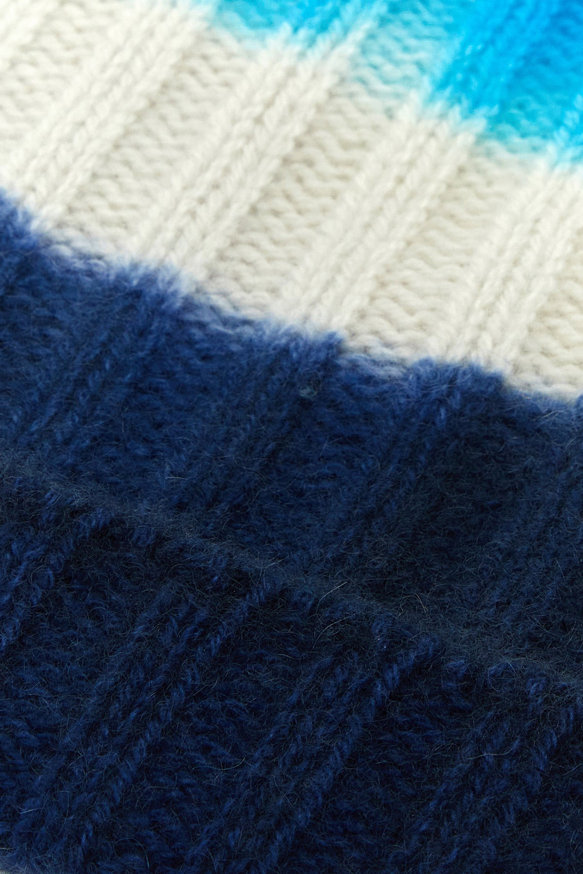 Multicolor cashmere beanie hat - 3