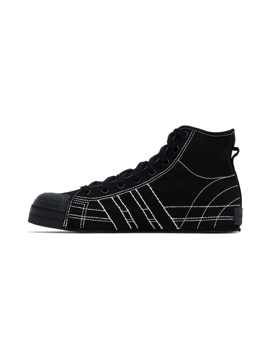 Black Nizza Hi Sneakers - 3