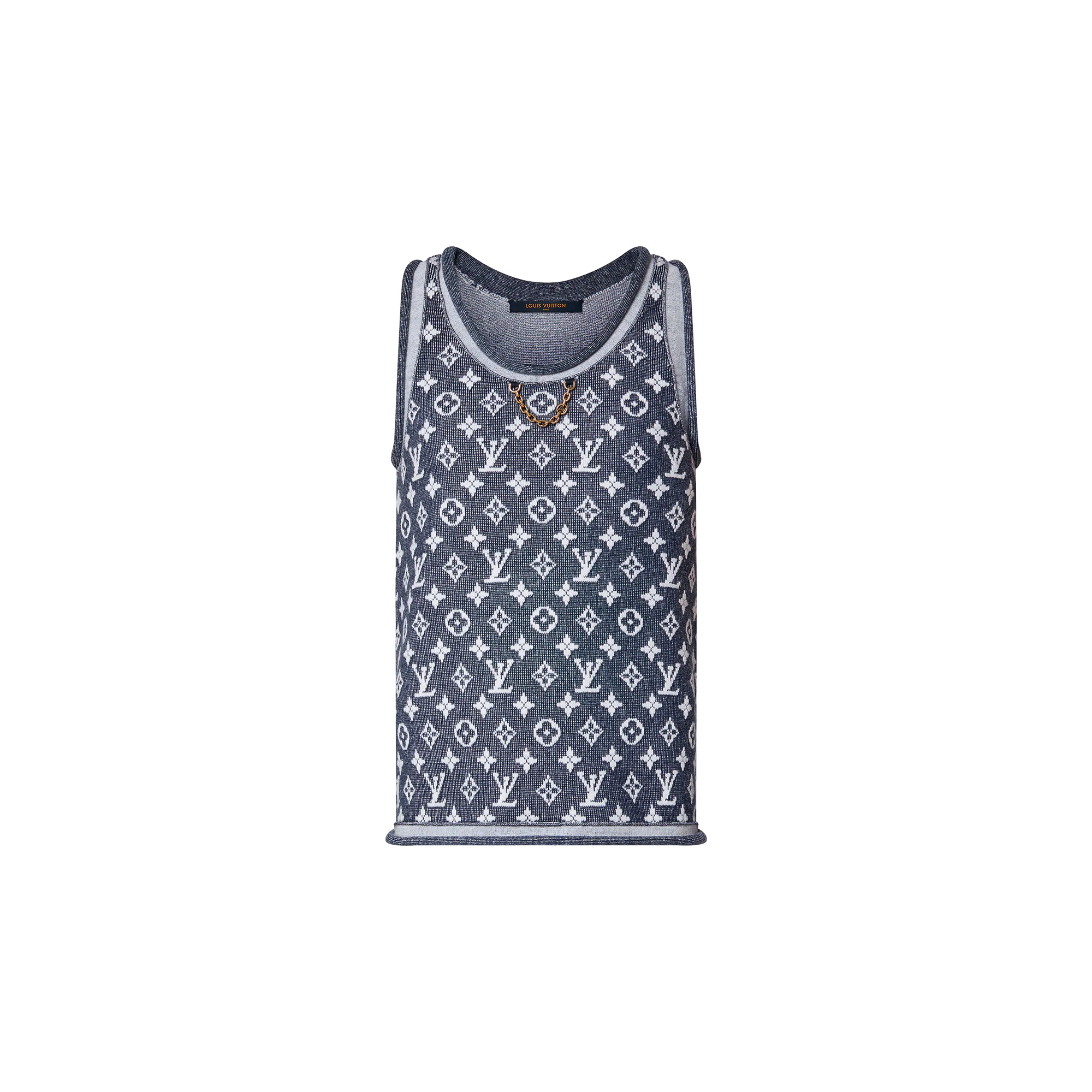 Monogram Jacquard Tank Top - 1