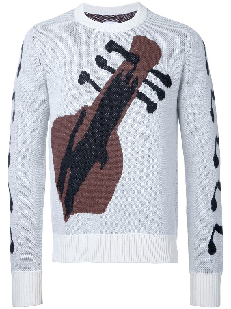 guitar intarsia jumper 1