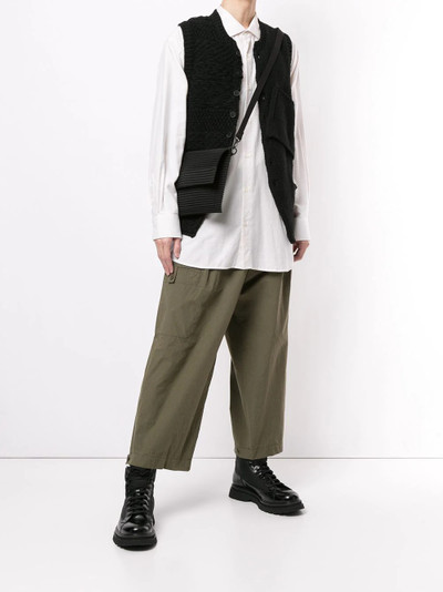 Yohji Yamamoto loose fit cargo pants outlook