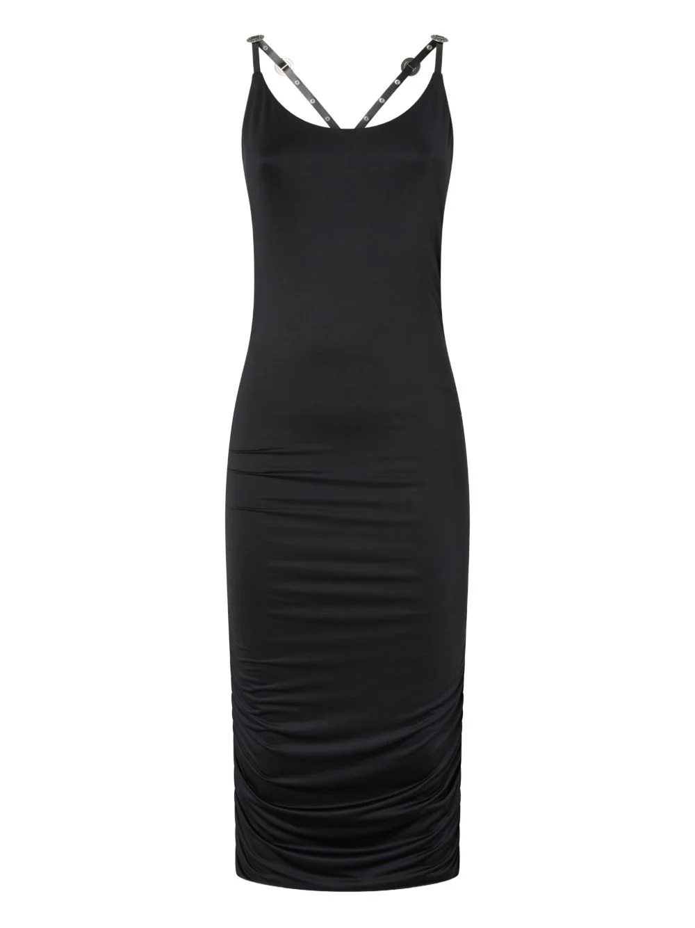 cross-strap midi dress - 1