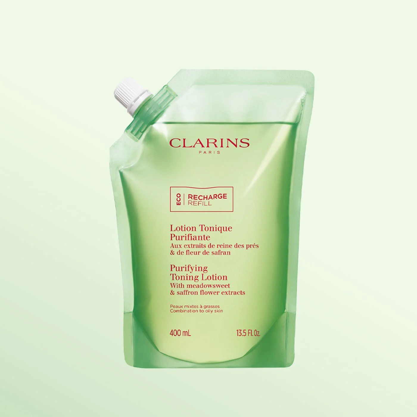Purifying Toning Face Lotion for Oily Skin Eco-Refill - 1