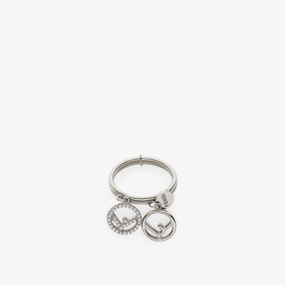 FENDI Palladium-colored ring outlook