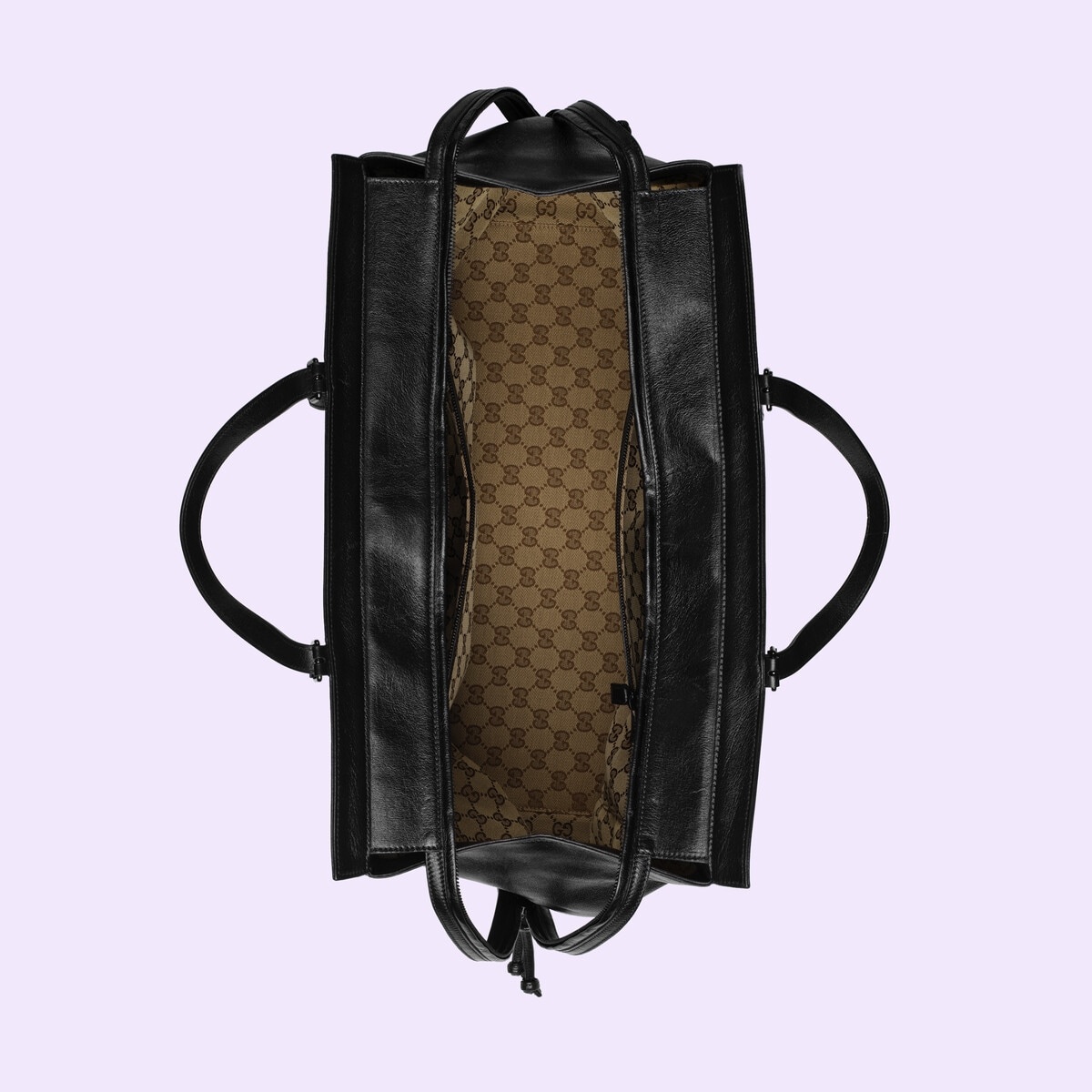 Large tote bag with tonal Double G - 8