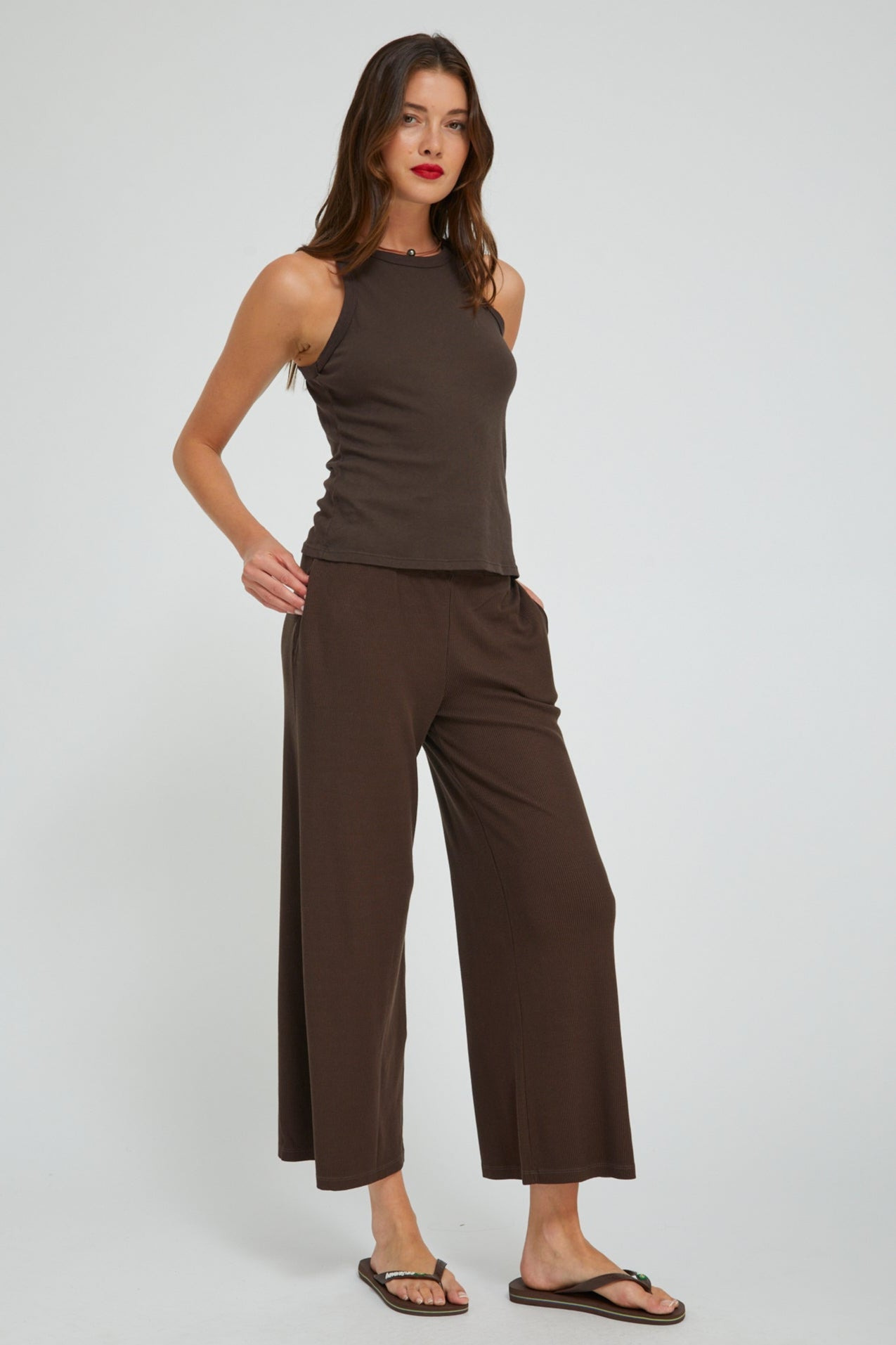 CHOCOLATE RIB CULOTTE - 4