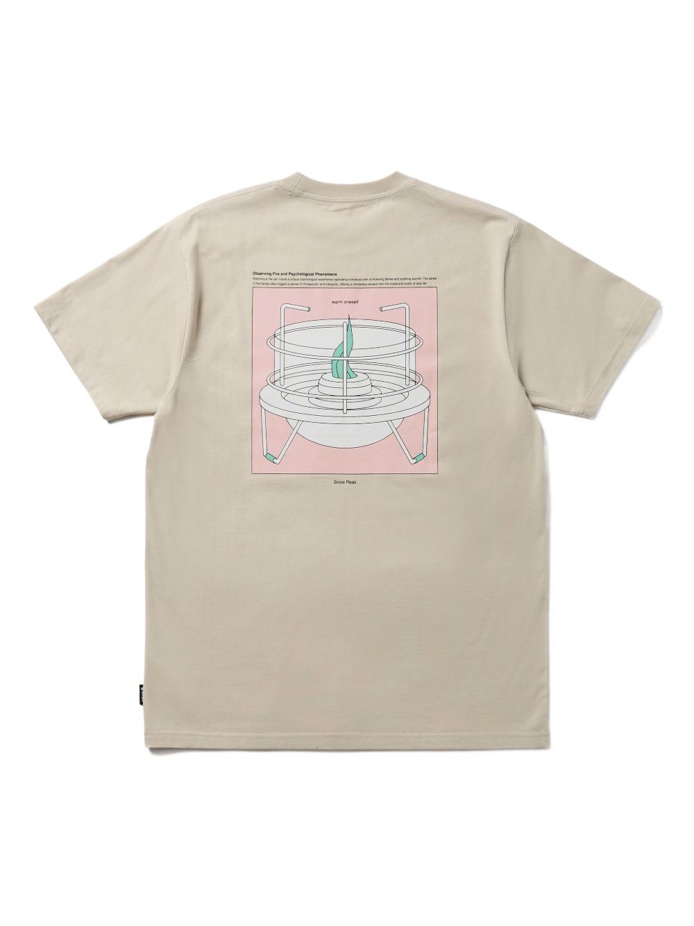 Warm Oneself graphic-print T-shirt - 4