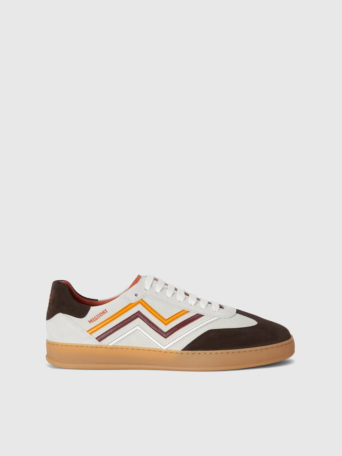 Sneakers with raised zig zag - 1