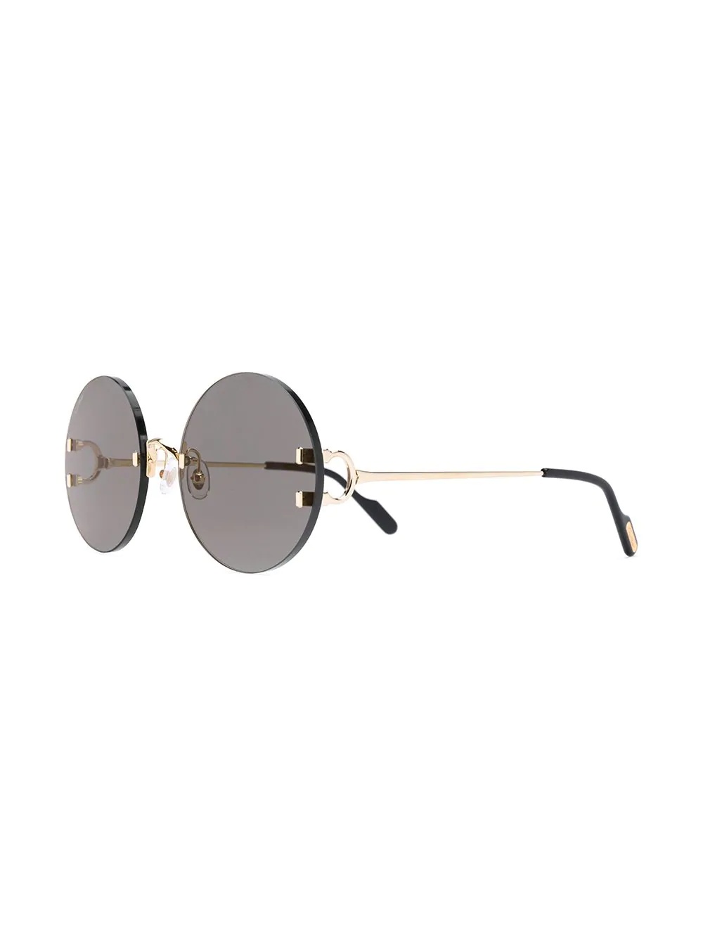 C Décor round-frame sunglasses - 2