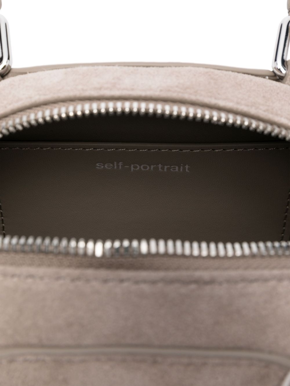 suede mini bag - 5