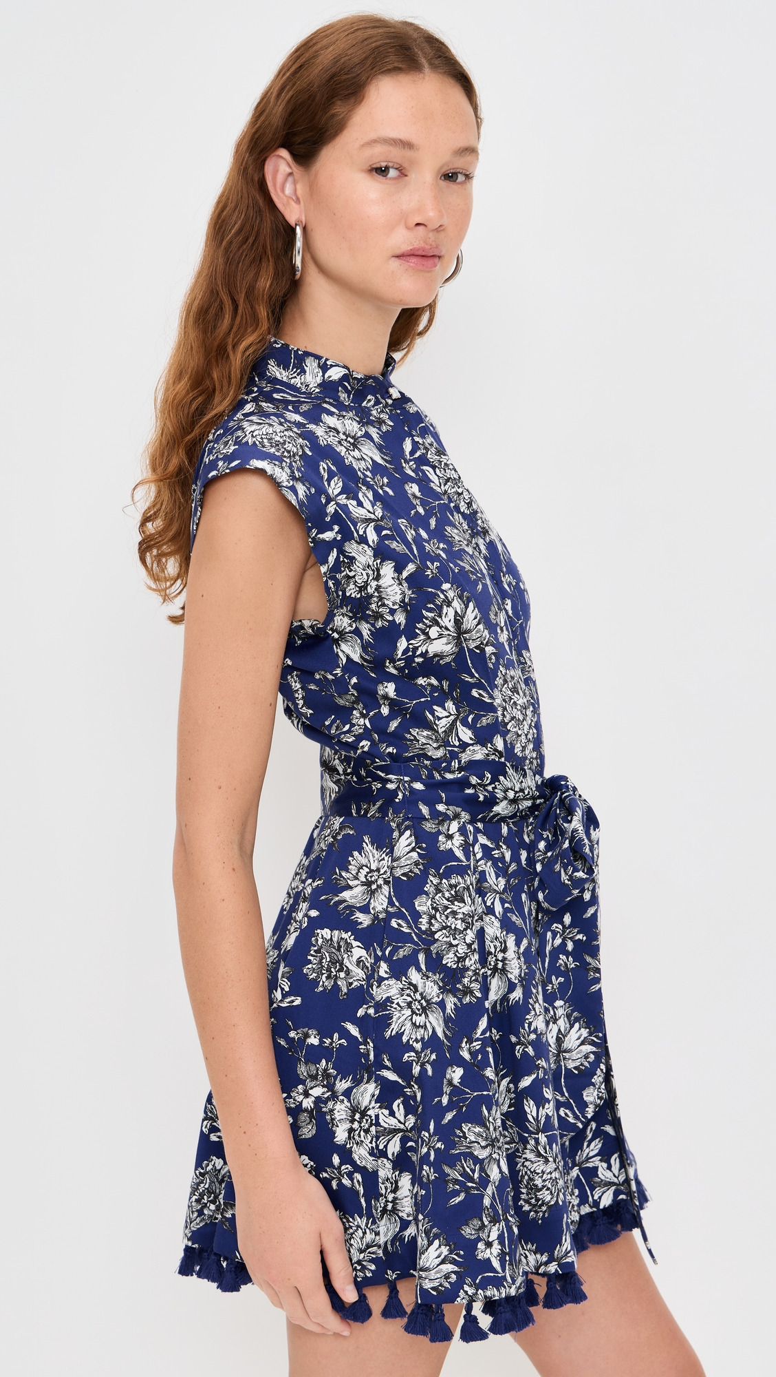 Lucy Cuffed Cap Sleeve Mini Shirt Dress - 3