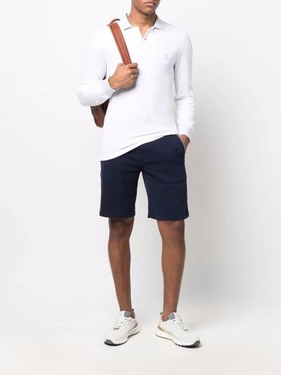 Brunello Cucinelli drawstring cotton shorts outlook