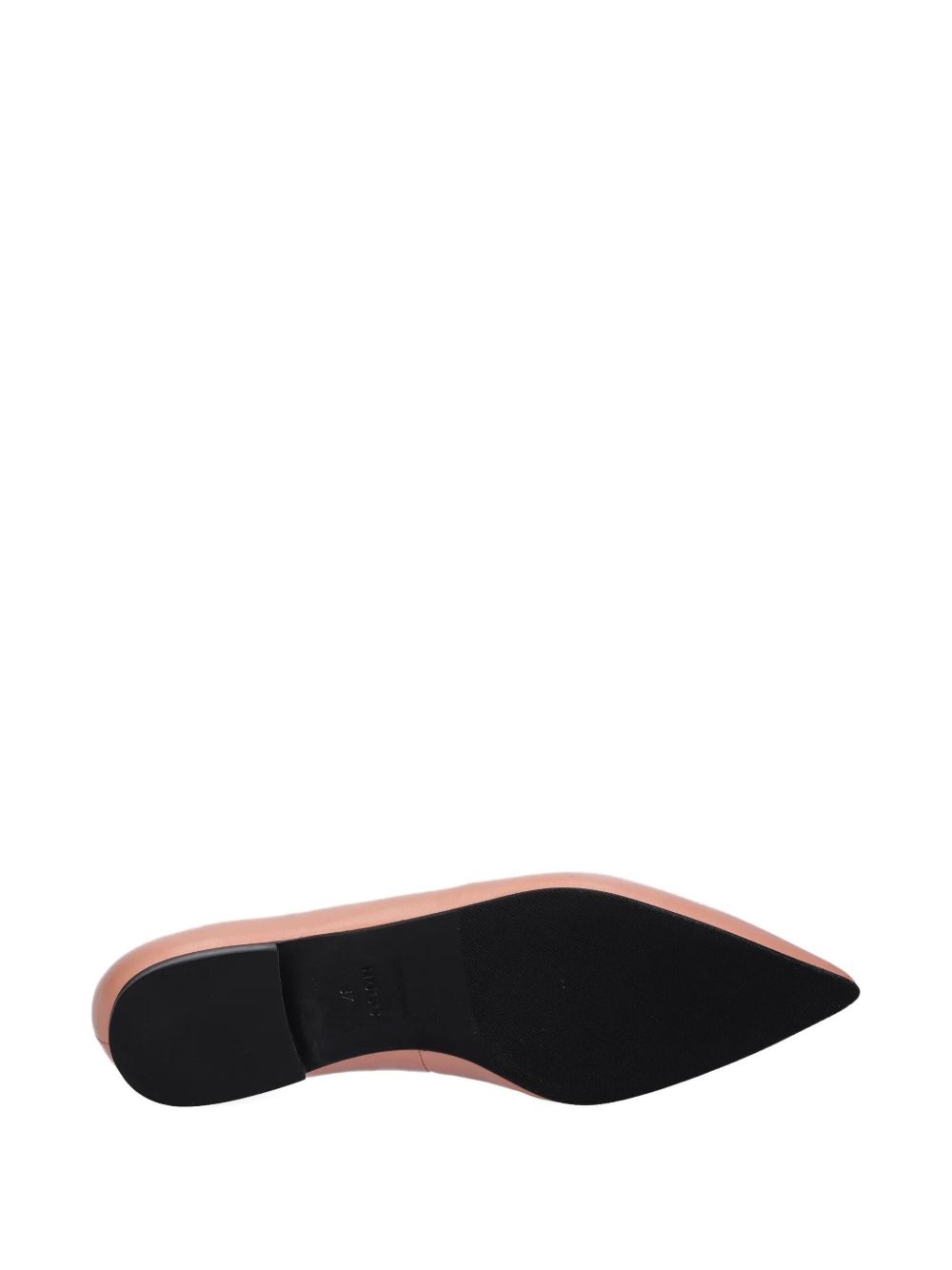 leather ballerina shoes - 5