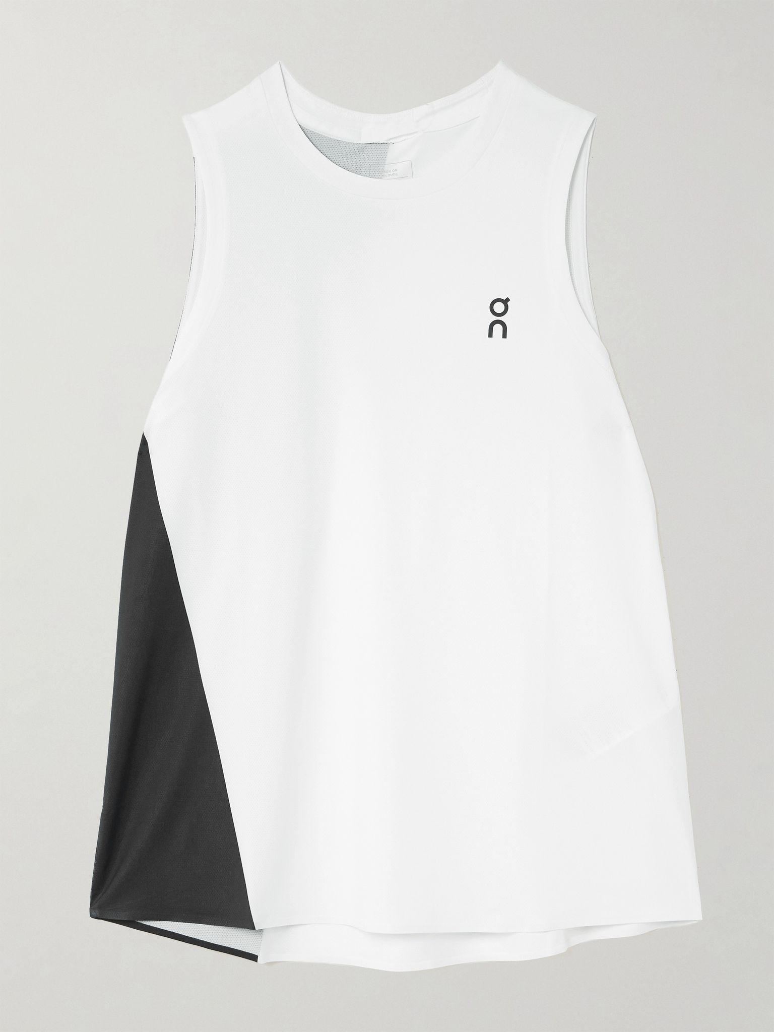 Court printed stretch recycled tank White - 1