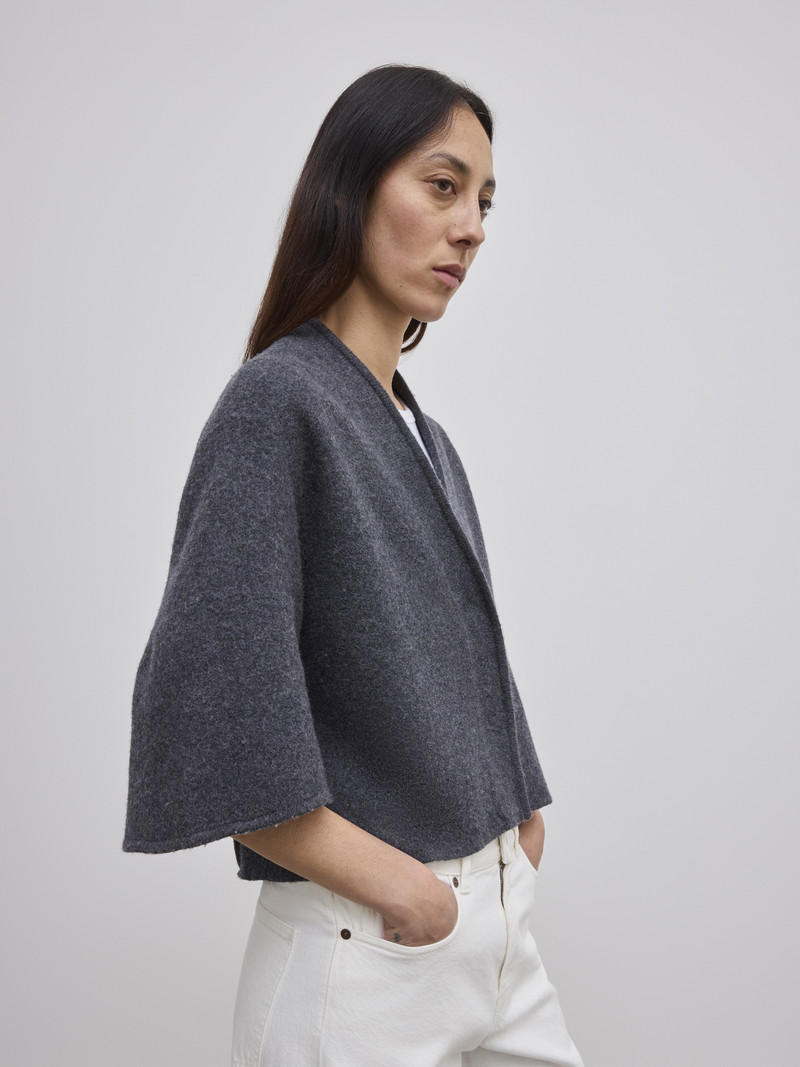 Short Wool Cardigan 4