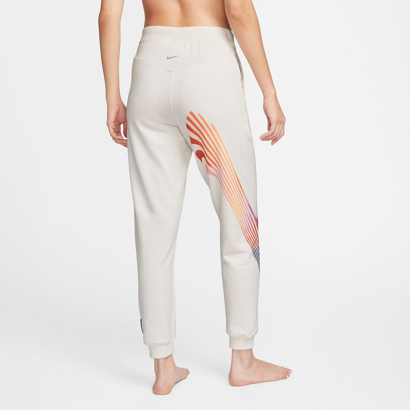 Nike (WMNS) Nike Yoga Luxe A.I.R. 7/8 High-Rise Sweatpants 'Beige' DM7022-030 outlook