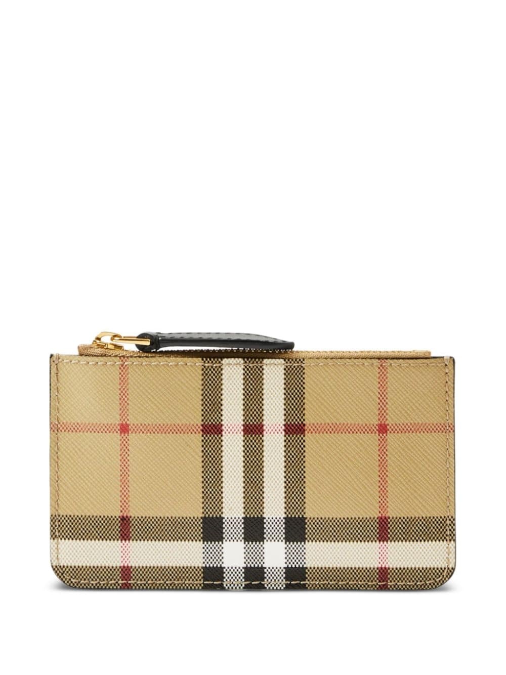 Vintage Check zipped wallet - 1