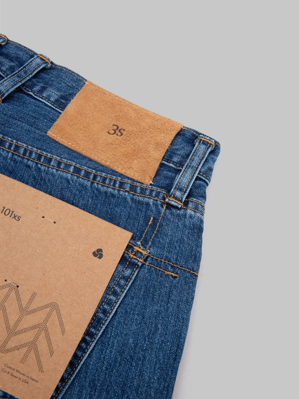 3sixteen CT-101xs Stonewashed Indigo Selvedge Classic Tapered Jeans (2024 Version) - 14
