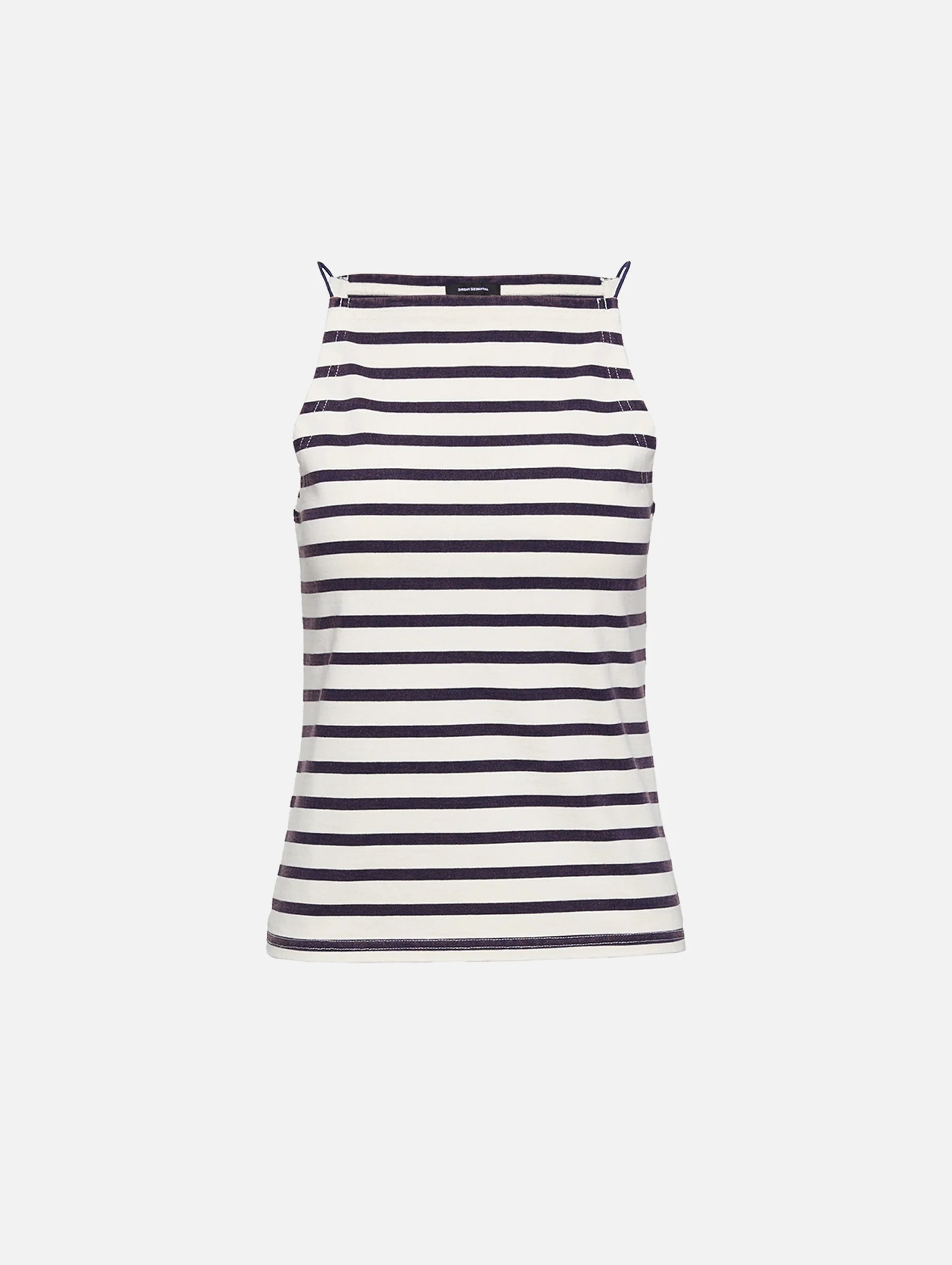 Halter Stripe Tee - 3