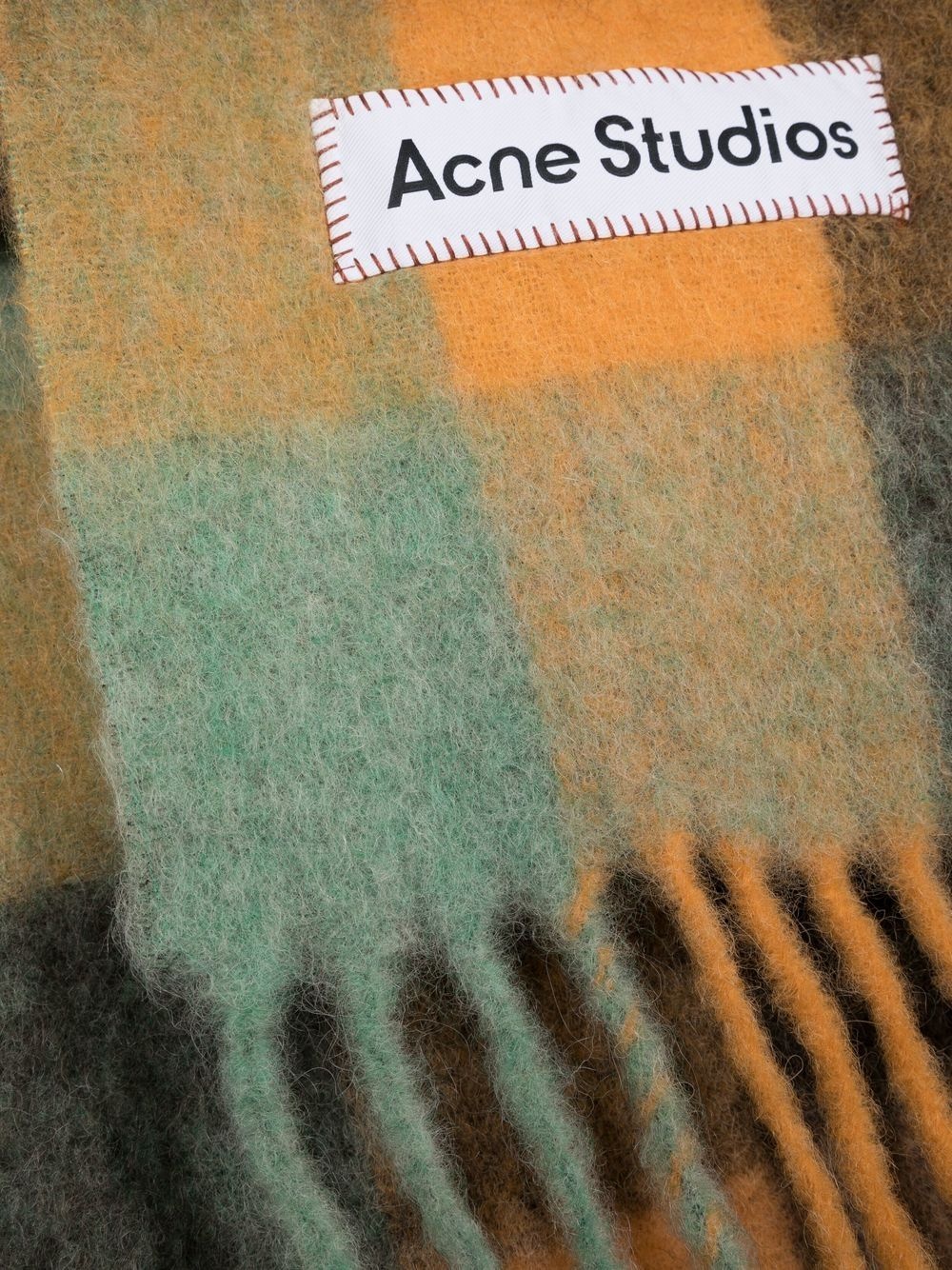 multi check scarf - 3