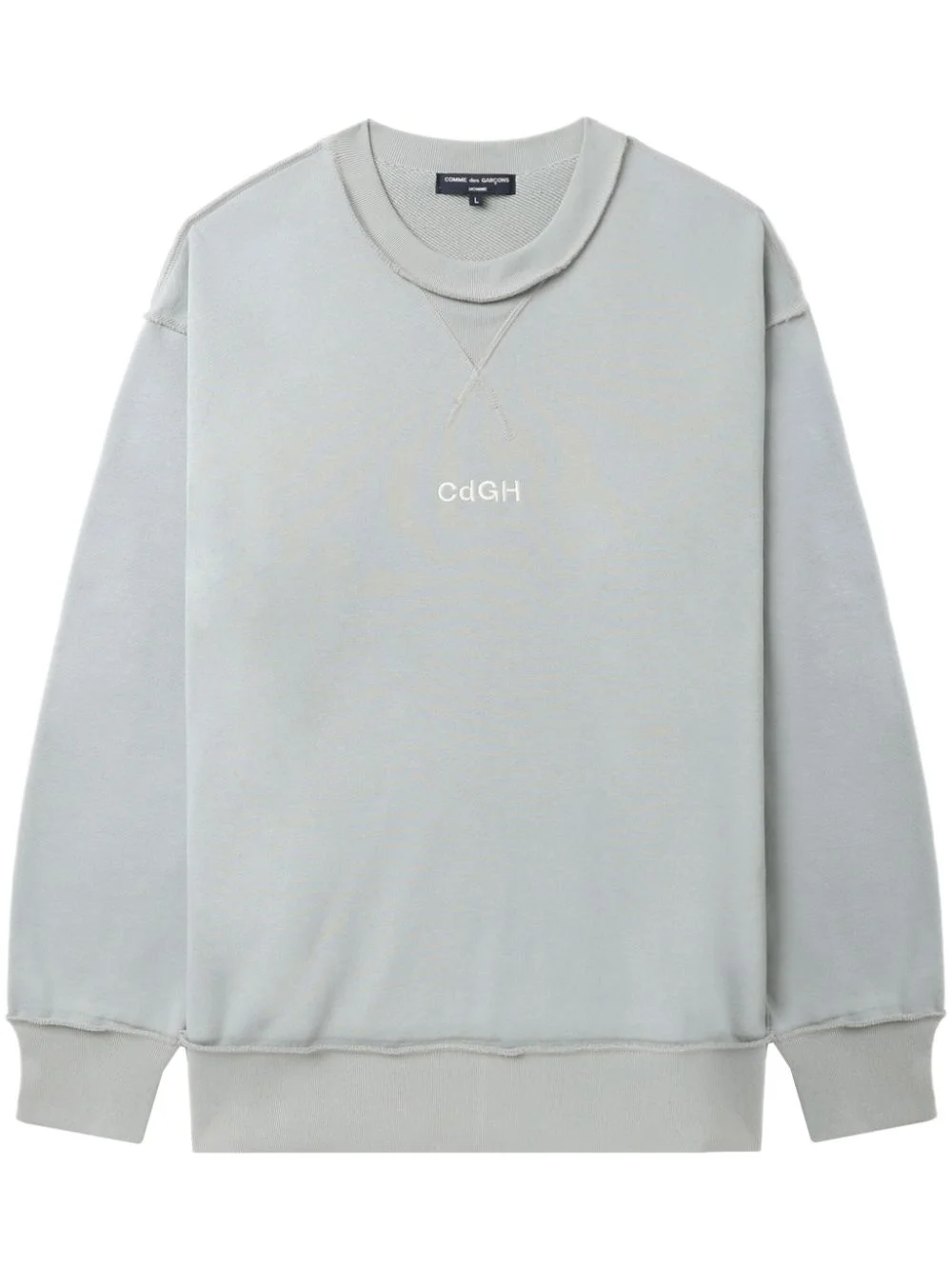 logo-embroidered sweatshirt - 1