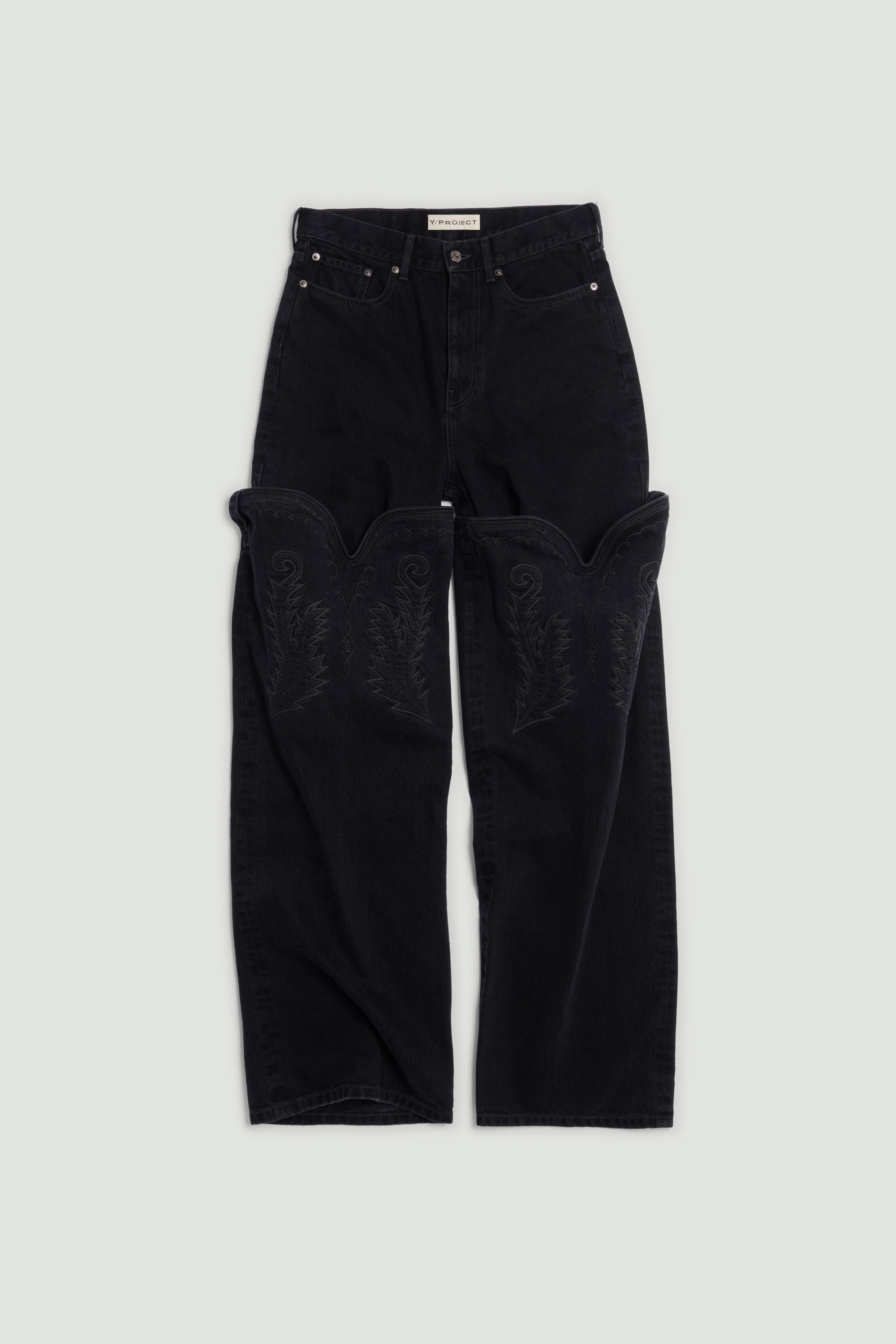 Evergreen Maxi Cowboy Cuff Jeans - 1
