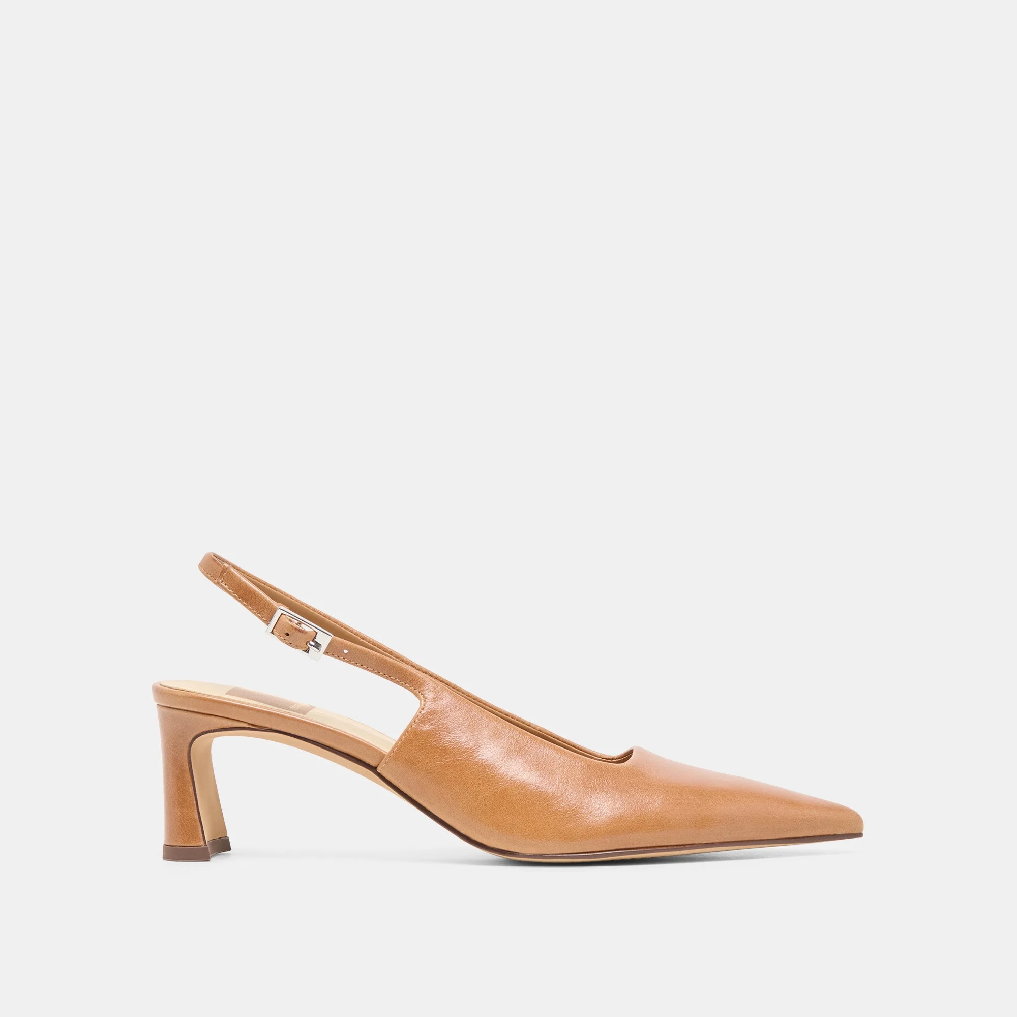 KOKO HEELS TAN LEATHER - 1