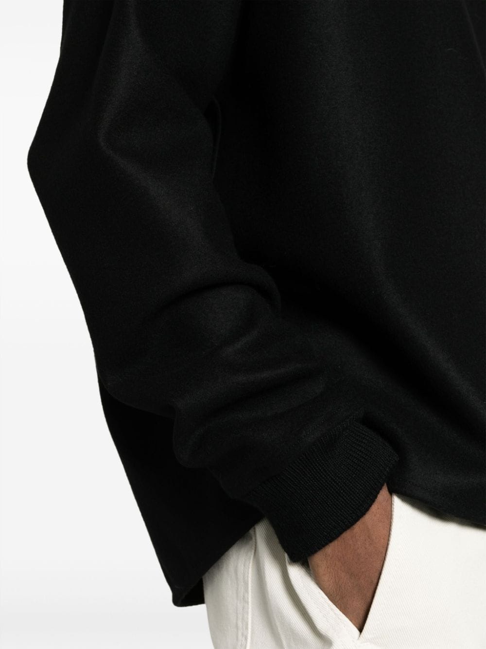 crew-neck wool jumper - 5