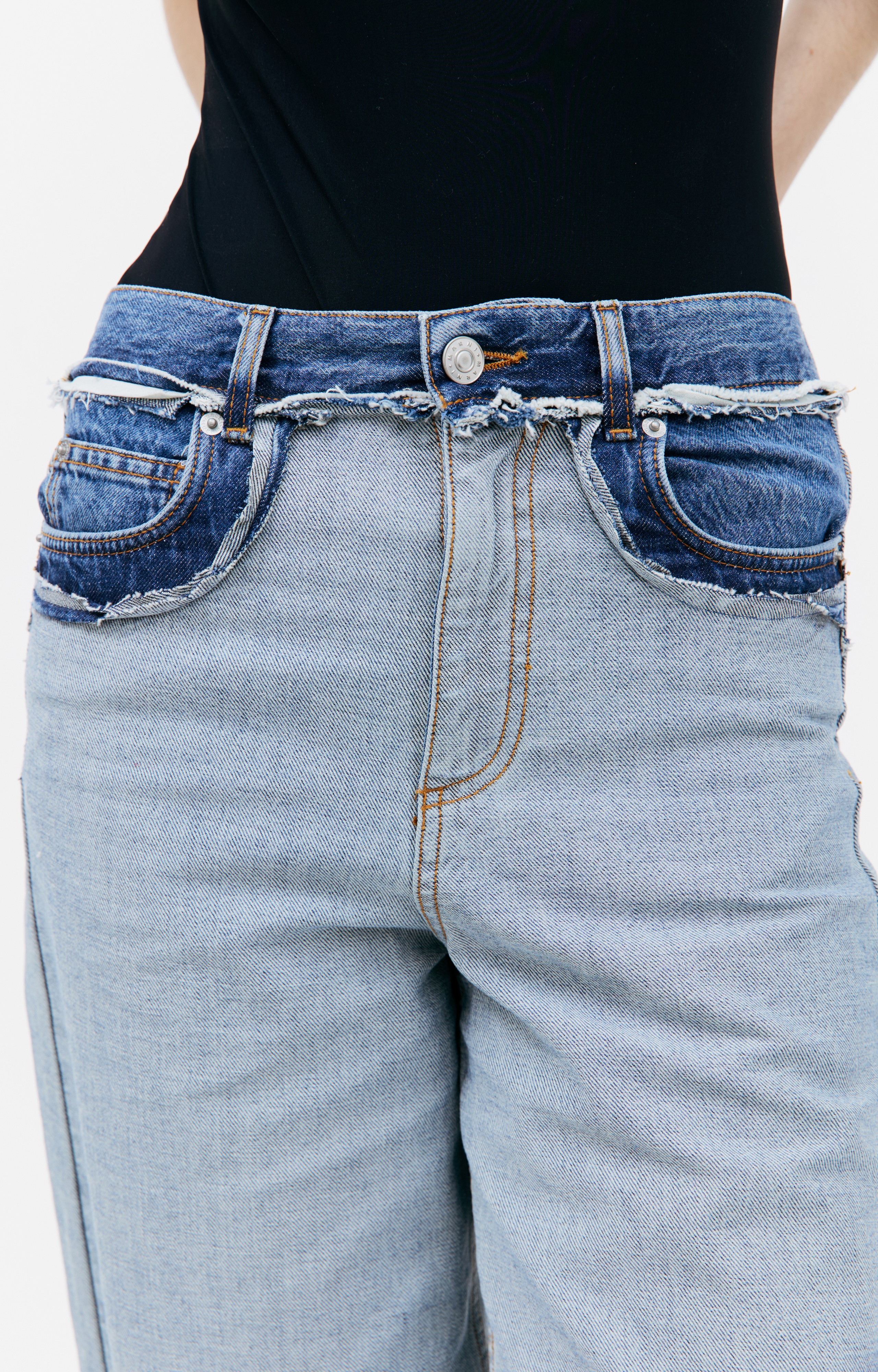 BLUE INSIDE-OUT JEANS - 4