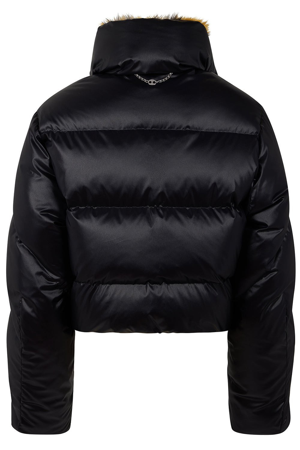 Faux Fur Puffer Jacket - 5