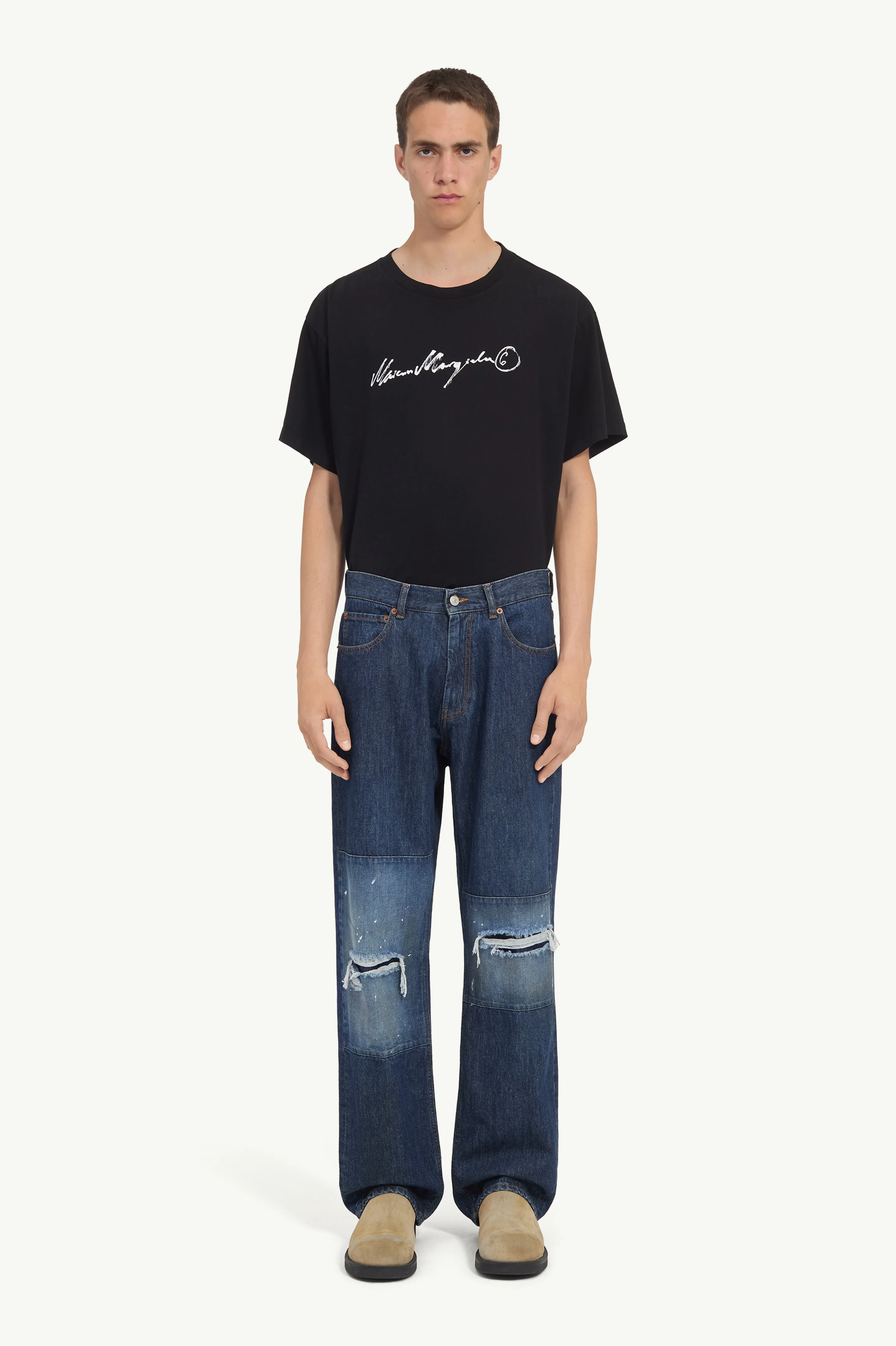 Straight-leg jeans - 1