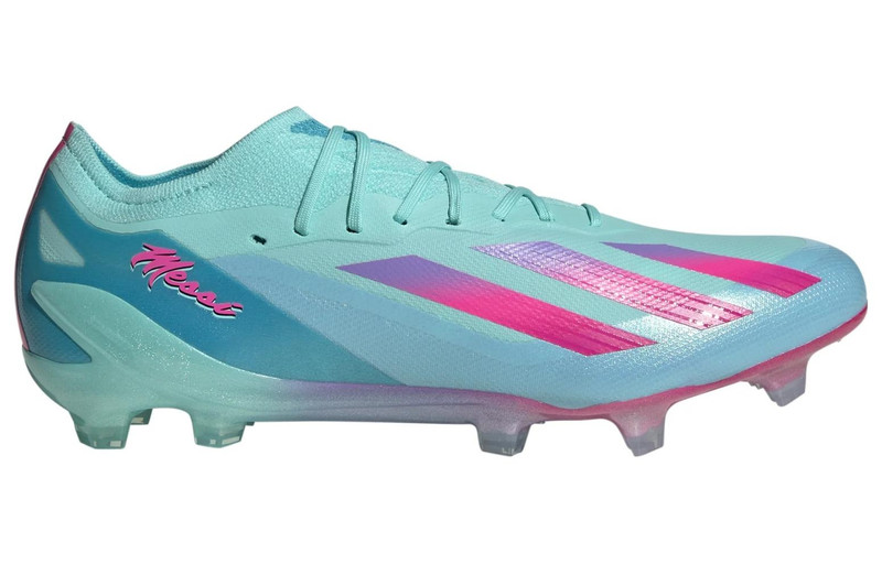adidas adidas X Crazyfast Messi.1 FG 'Flash Aqua Lucid Pink' ID0069 outlook