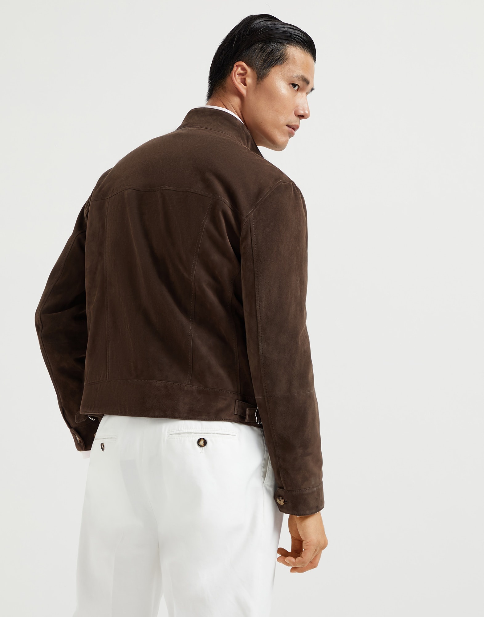 Suede outerwear jacket - 2
