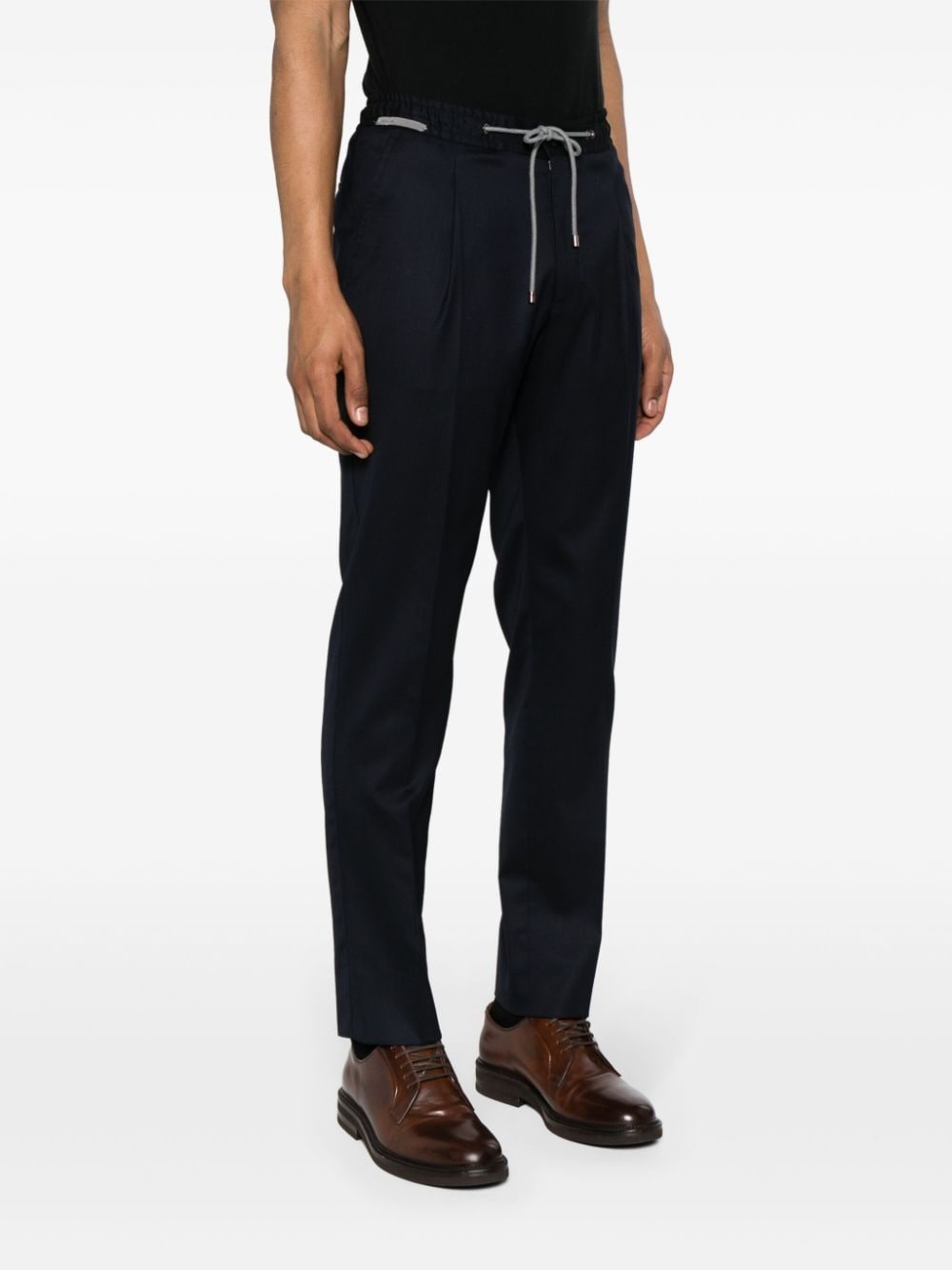 mid-rise tailored trousers - 3