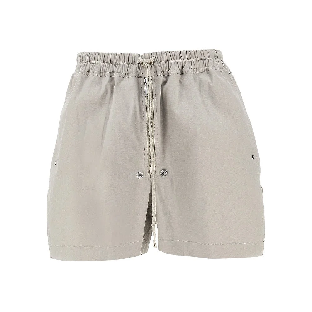 'BELA' STRETCH COTTON BERMUDA SHORTS - 1