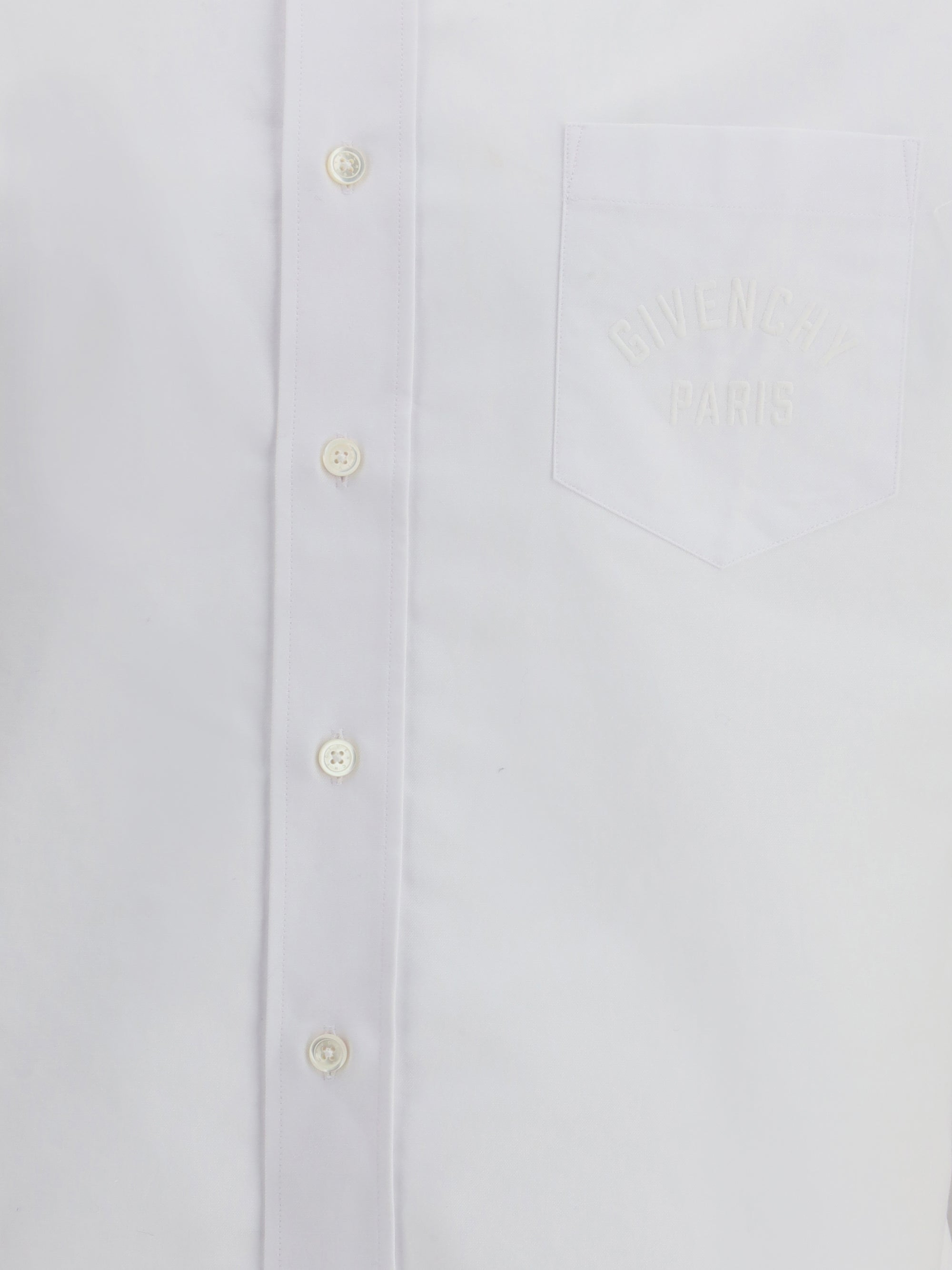 Givenchy Men Embroidered Pocket Shirt - 3
