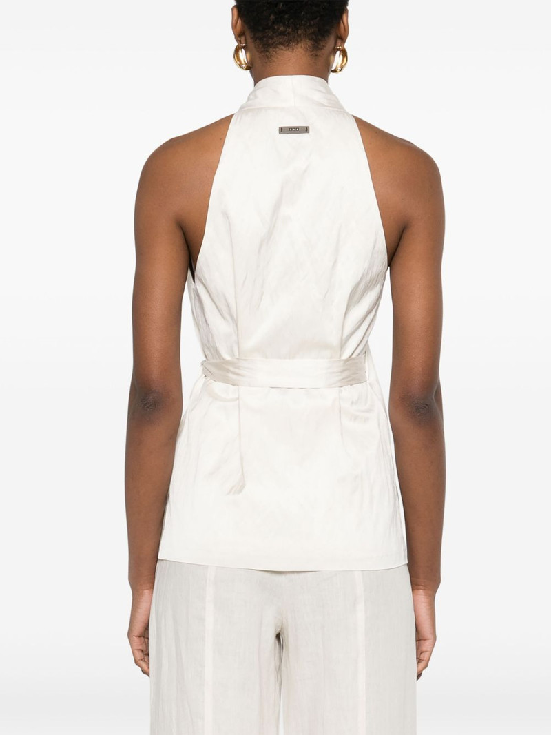 crushed-satin waistcoat 4