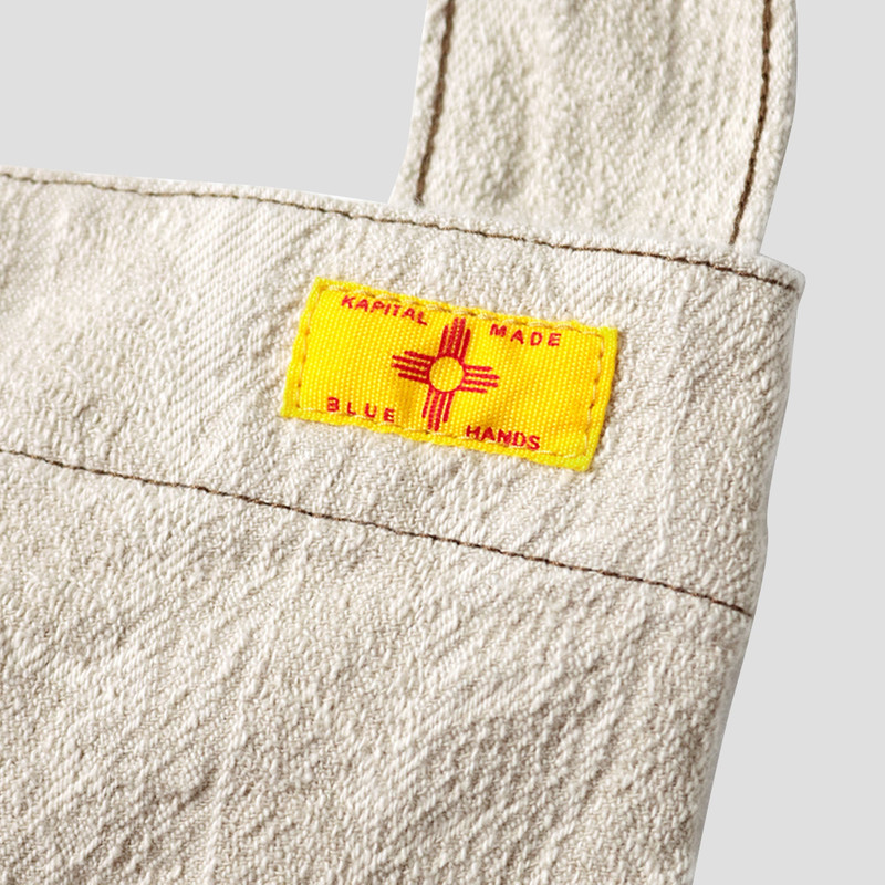 12oz FEATHER WHITE DENIM BOOK BAG 3