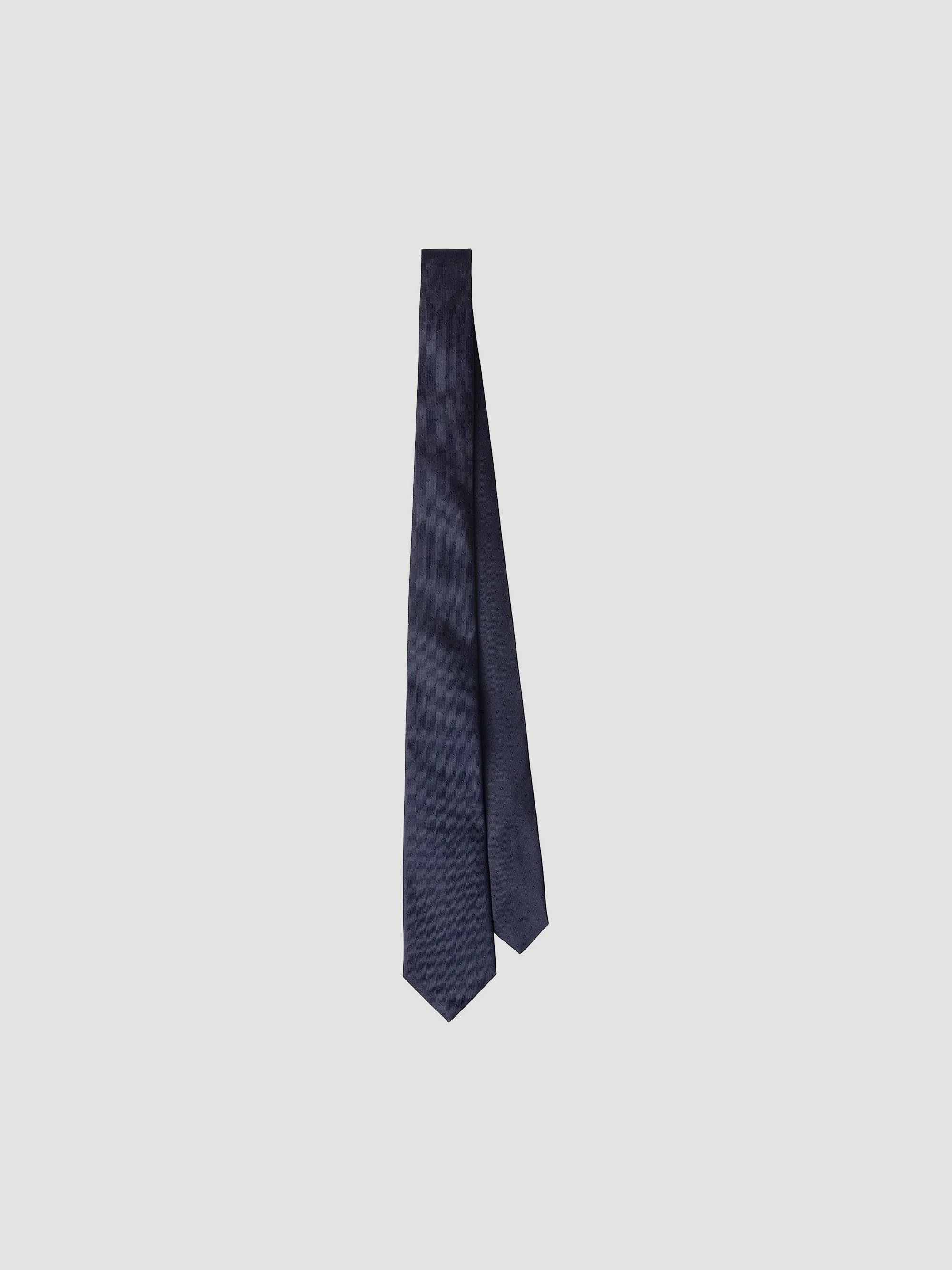 Men's Silk Tie - Blue - 1