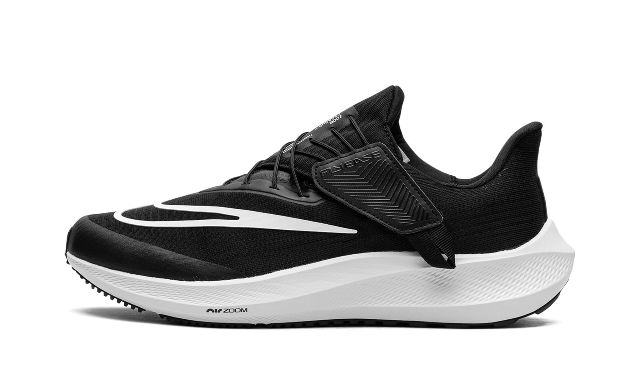 Wmns Pegasus Flyease "Black/Dark Smoke Grey/White" - 1