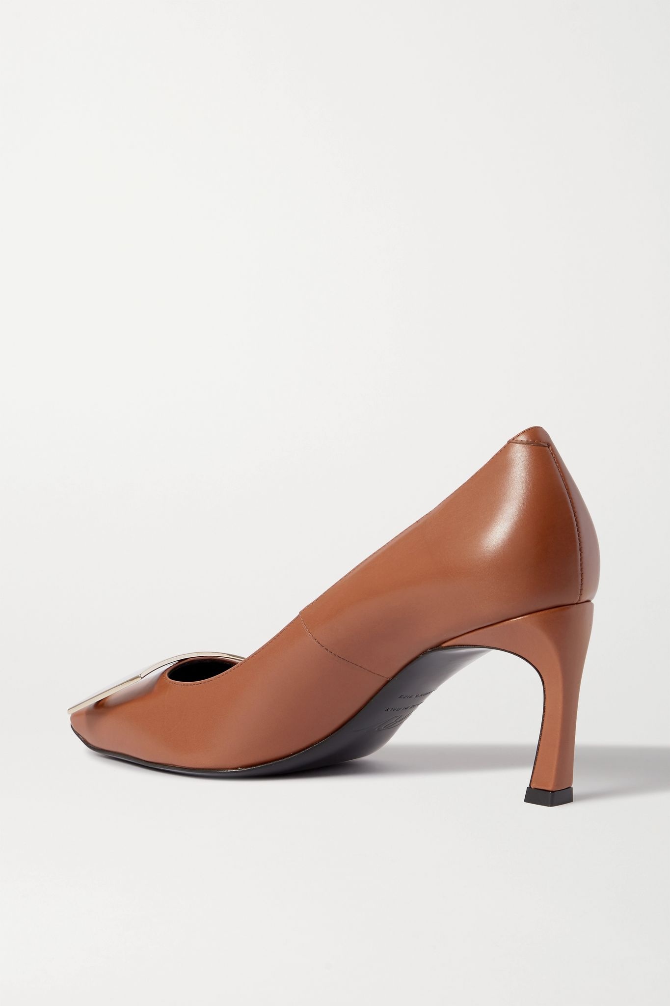 Belle Vivier Trompette leather pumps - 4