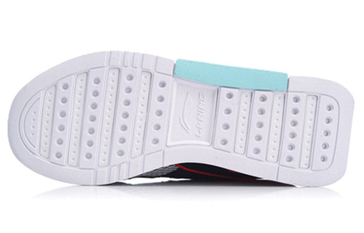 (WMNS) Li-Ning 001 T1000 No Boundry Mid 'Black Red Teal' AGLP012-3 - 5