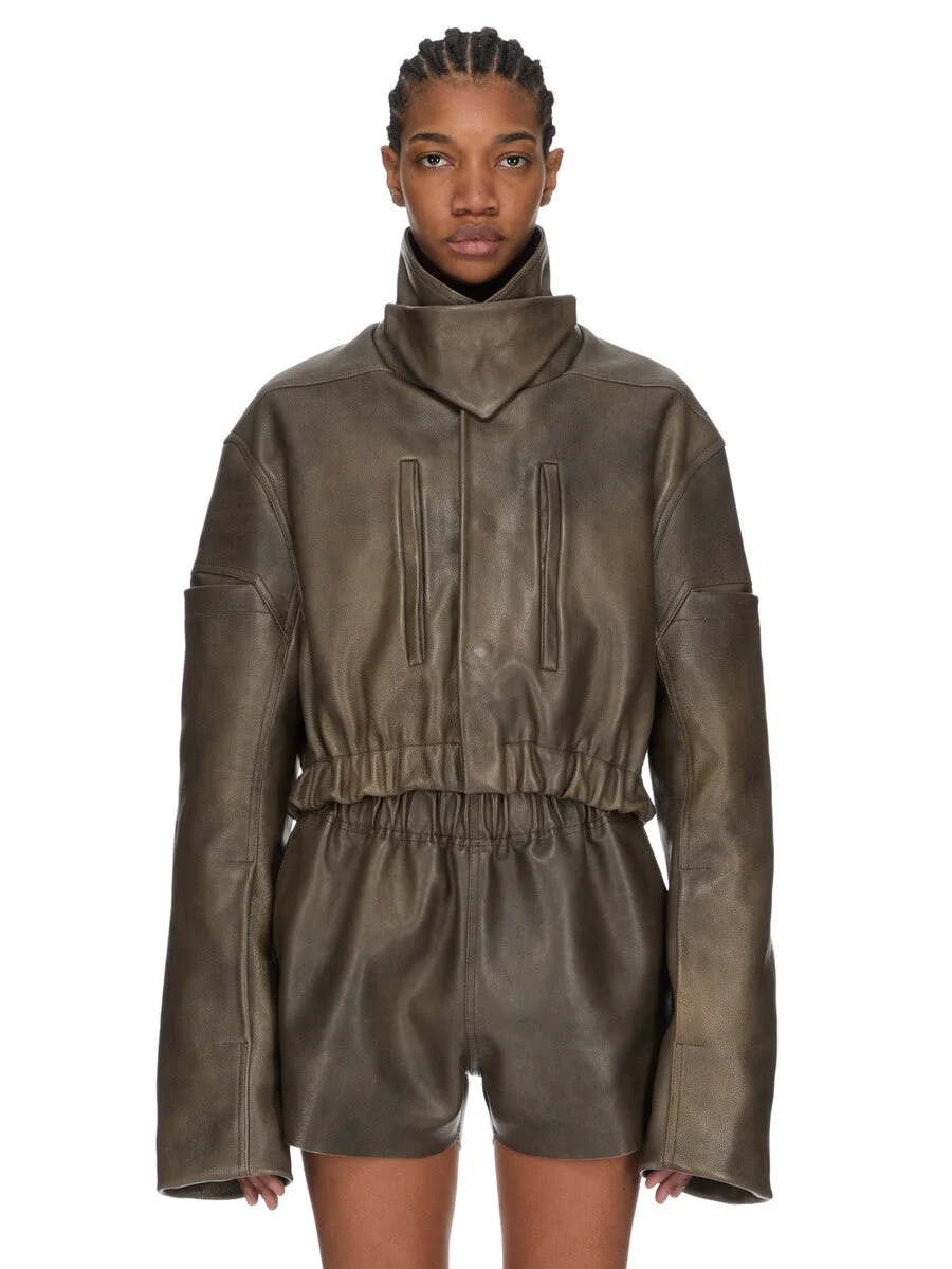 COLLARED MAC BOMBER - 1