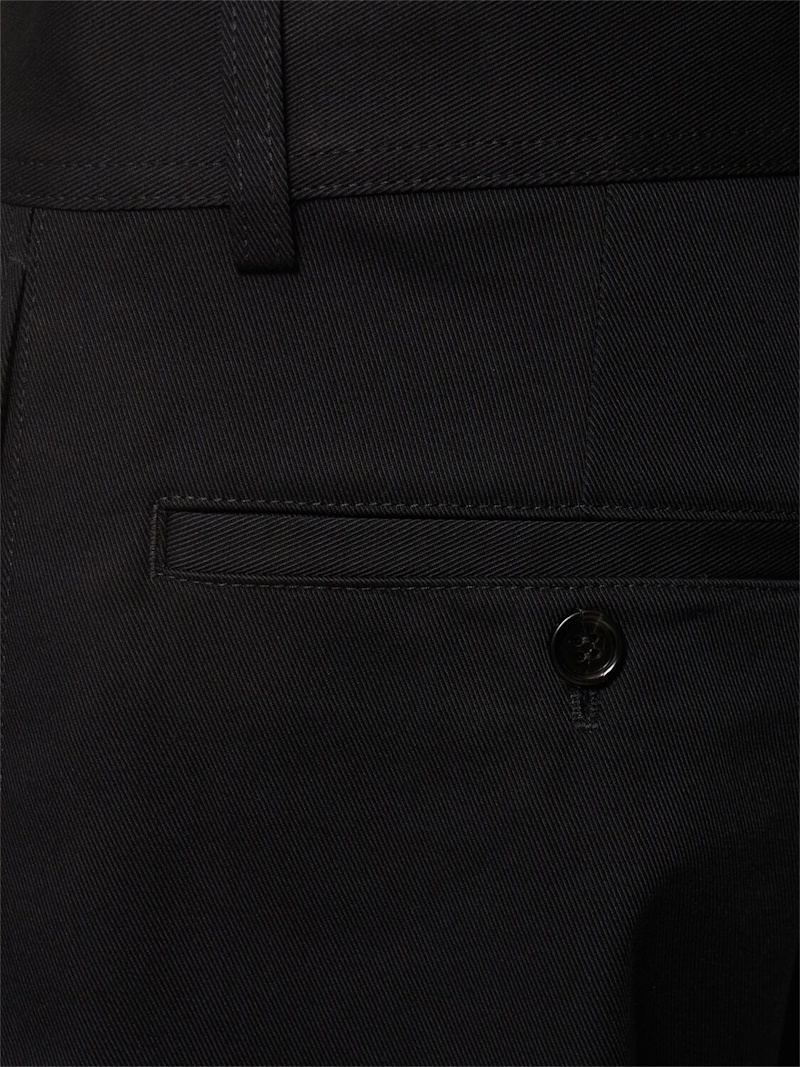 Stretch cotton gabardine pants - 2