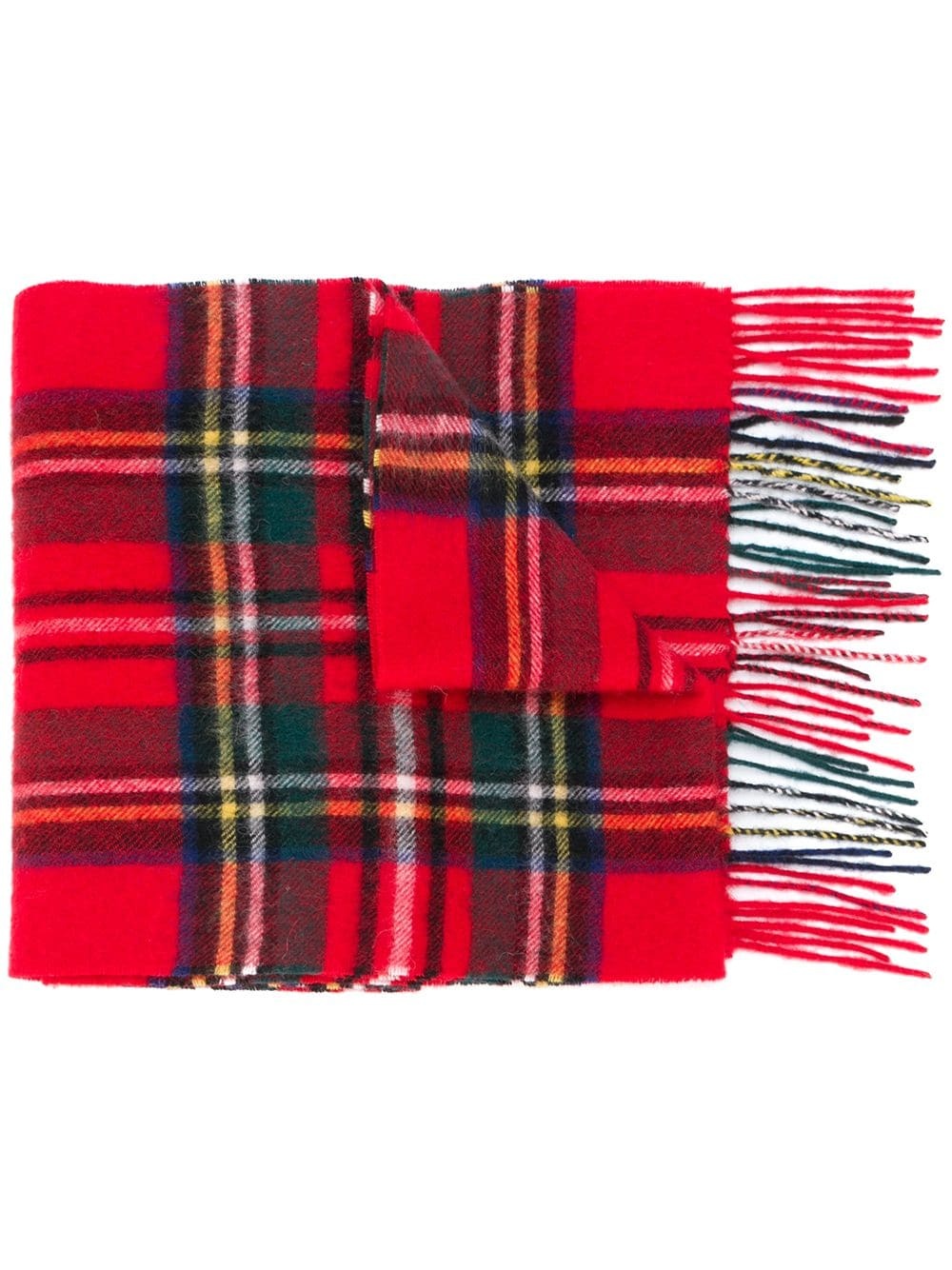 plaid scarf - 1